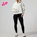 white half zip sweatshirt